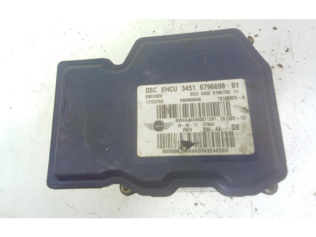 Блок управления АБС 3451679669801, 3451679669801   Mini One - Cooper Coupe R56