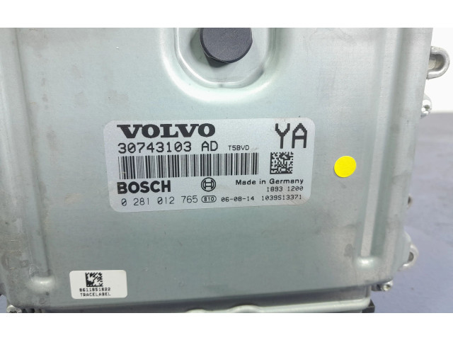 Блок управления двигателем Блок управления 30743103, 30743103 Volvo S80