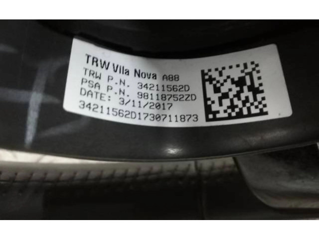 Руль Citroen C3 Aircross 2017 - года 98118752ZD, 34211562D