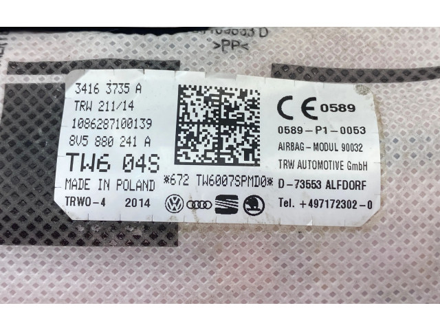 Дисплей 8V5880241A, 34163735A Audi A3 S3 8V