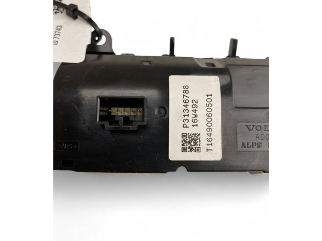 Блок управления климат-контролем 31346788   Volvo XC90