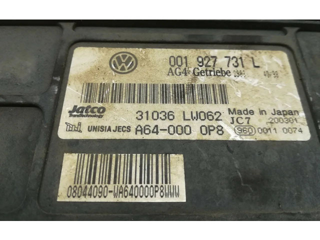 Блок управления коробкой передач 001927731L   Skoda Fabia Mk1 (6Y)