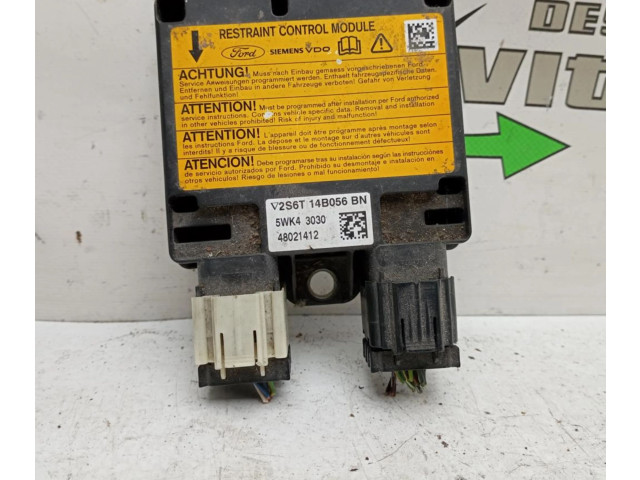Блок подушек безопасности 2S6T14B056BN, CENTRALITAAIRBAG   Ford Fusion