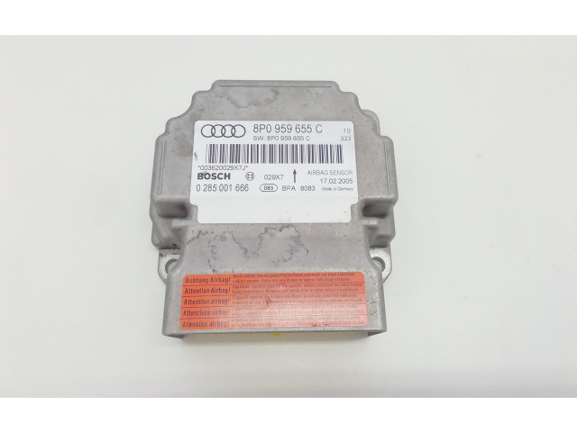 Блок подушек безопасности 8P0959655C, 8P0959655C Audi A3 S3 8P