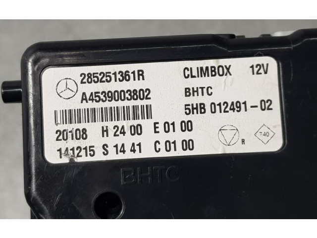 Блок управления A4539003802, 5HB01249102 Smart ForFour II W453