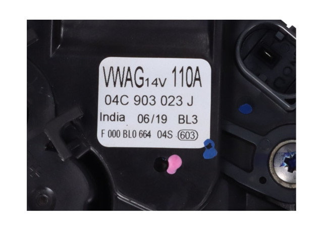 Генератор 04C903023J Skoda Fabia Mk3 (NJ)