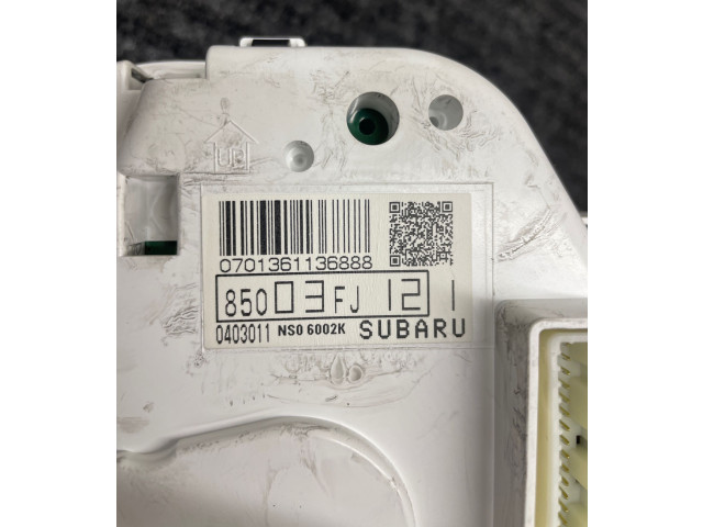 Přístrojová deska Subaru XV I 2012 NS06002K, 0403011