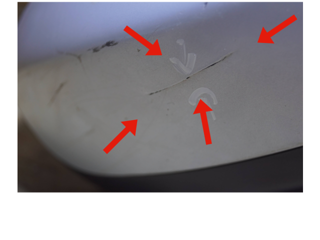 Zpětné zrcátko  Fiat Punto Evo 2011    