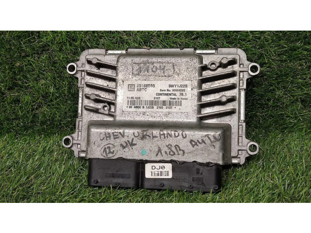Блок управления двигателем Блок управления 25188565, 5WY1J22B   Chevrolet Orlando