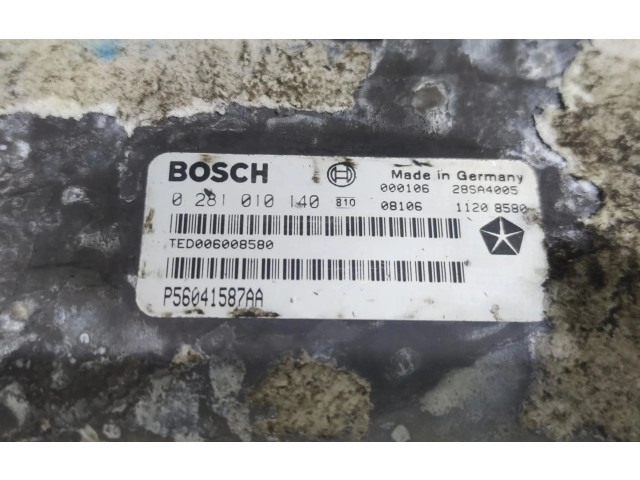 Блок управления двигателем Блок управления 0281010140 Jeep Grand Cherokee (WJ)