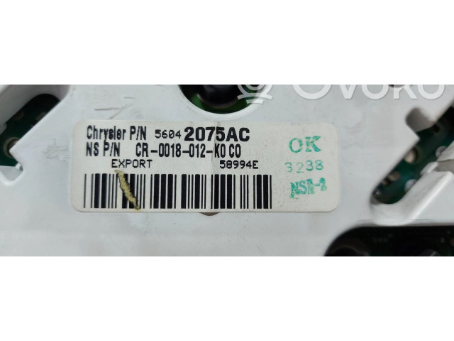 Панель приборов 56042075AC Jeep Grand Cherokee (WJ)