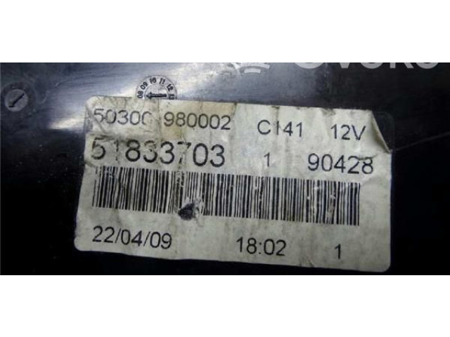 Přístrojová deska Fiat Bravo - Brava 2007 554000980100, 555001980404