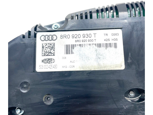 Панель приборов 8R0920930T Audi Q5 SQ5