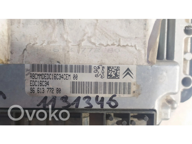 Блок управления двигателя 9661377280 Citroen C4 I