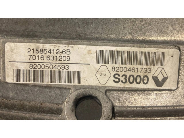 Блок управления двигателя 8200504593, 215854126B   Renault Clio III