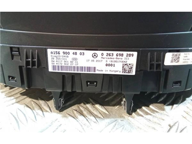 Přístrojová deska Mercedes-Benz GLA W156 2017 A1569004803, 0263698289