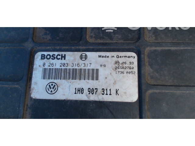 Řídící jednotka 0261203316 Volkswagen Vento 1993