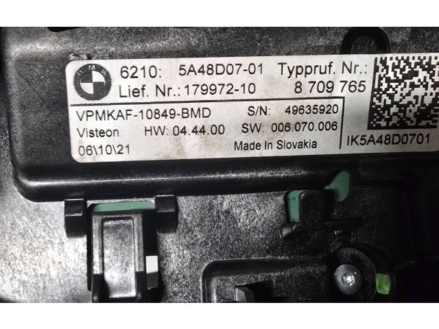 Přístrojová deska BMW 3 G20 G21 2020 5A48D0701, 8709765