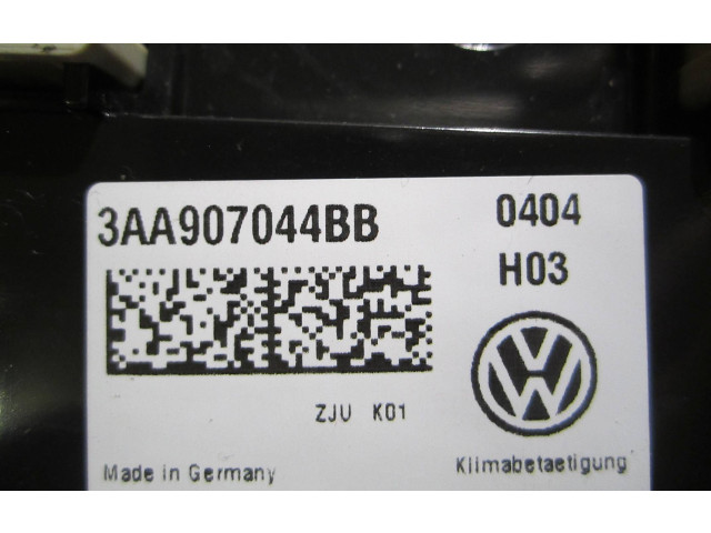 Модуль блока управления кондиционером 3AA907044BB, 0404   Volkswagen PASSAT B7