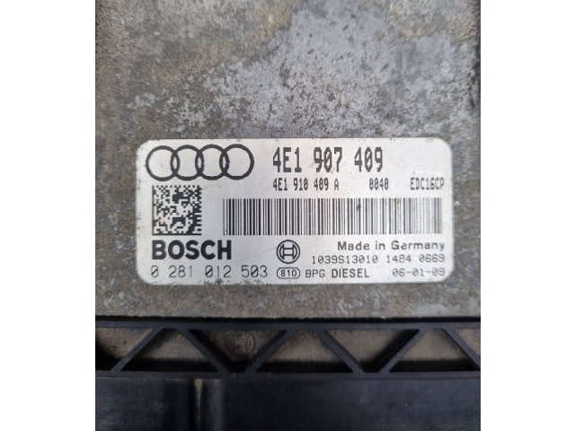 Řídící jednotka 4E1907409, 4E1910409A Audi A8 S8 D3 4E 2006
