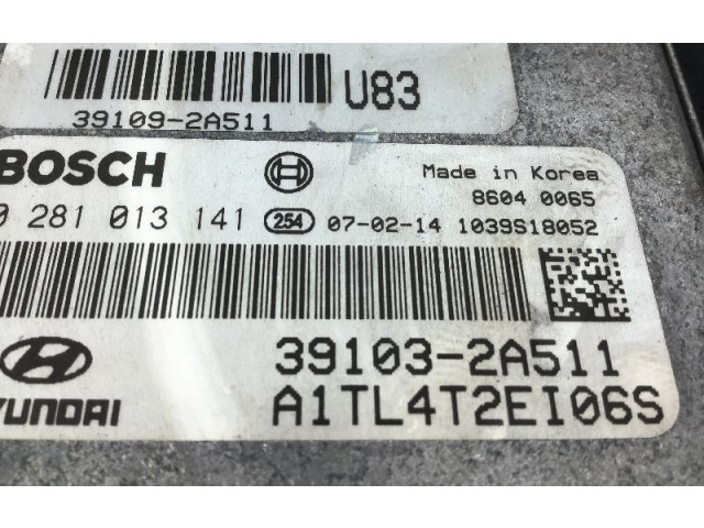 Блок управления двигателя 39103-2A511   Hyundai Getz