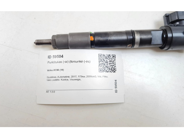 Форсунка 31336769    Volvo XC90  D4204T23 