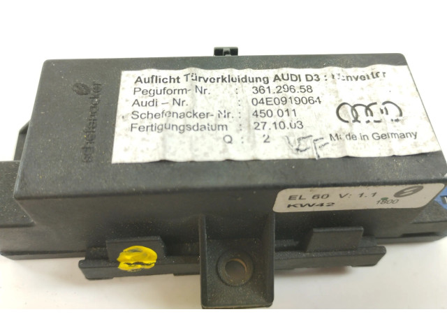 Блок управления 04E0919064, 36129658   Audi A8 S8 D3 4E