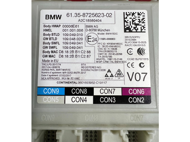 Блок комфорта 8725623, 61358725623   BMW X3 G01   