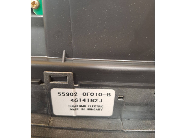 Блок управления климат-контролем 559020F010B, 4G14182J Toyota Corolla Verso E121