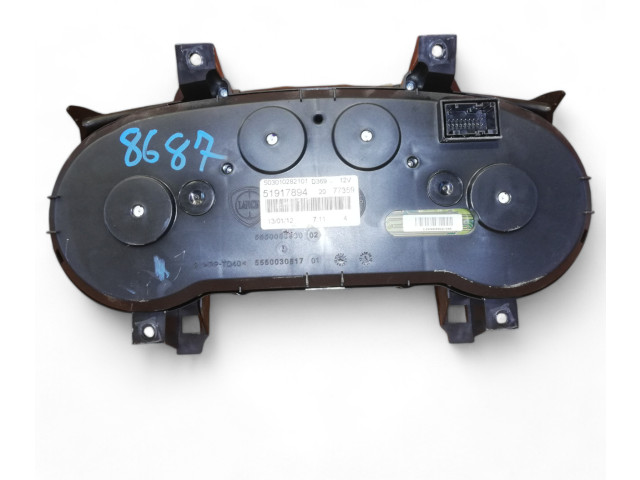 Přístrojová deska Fiat Punto Evo 2012