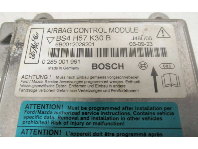 Блок подушек безопасности BS4H57K30B, 6B0012029201 Mazda 3 I