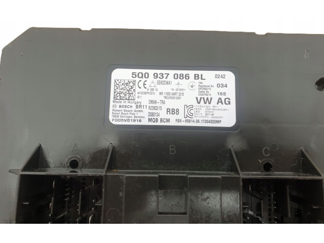 Блок комфорта 5Q0937086   Skoda Octavia Mk3 (5E)   