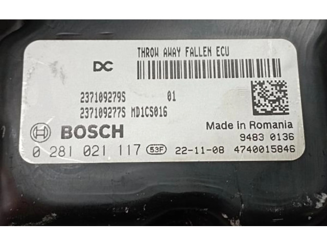 Řídící jednotka 237109279S Renault Clio V 2022