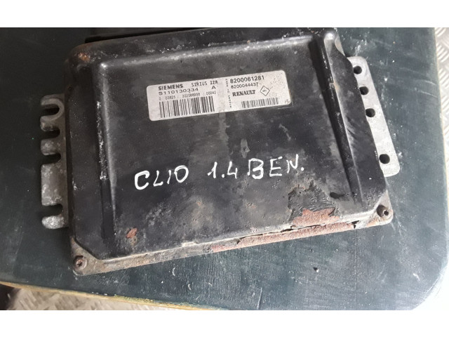 Блок управления двигателя 8200250662, HOM8200129063   Renault Clio II
