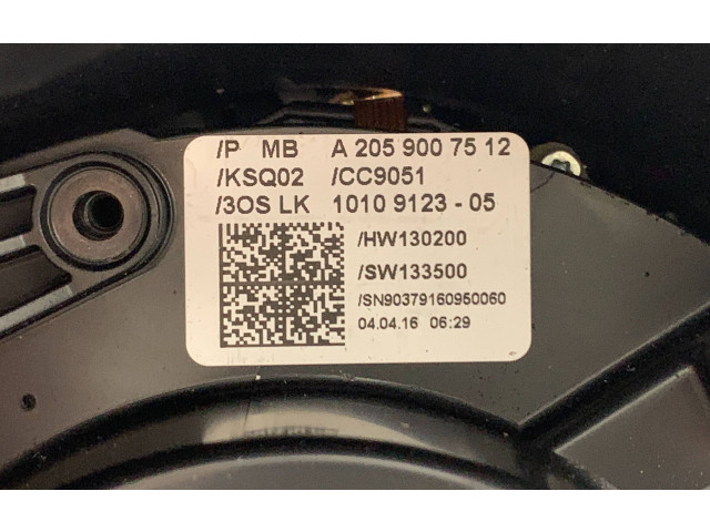 Zpětné zrcátko  Mercedes-Benz C W205 2014  A2059007512, 1010912305  