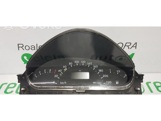 Přístrojová deska  Mercedes-Benz A W168  CUADROINSTRUMENTOS  