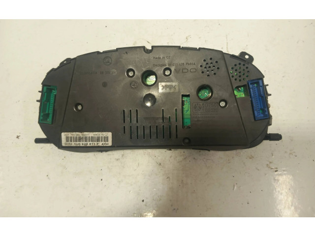 Панель приборов 1U0920811F, 110080146   Skoda Octavia Mk1 (1U)       