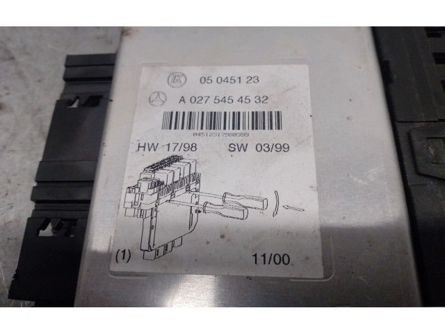 Модуль управления BSM A0275454532, A0275454532   Mercede-Benz S AMG W221    