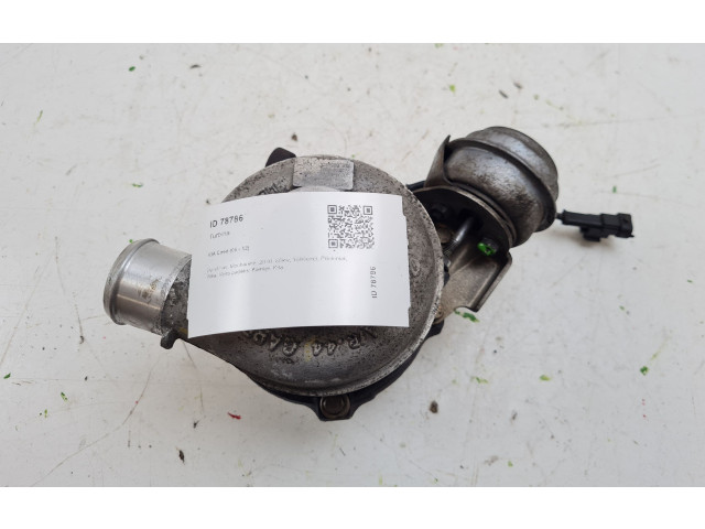  Турбина KIA Ceed  282012A701, 7752740002   для двигателя D4FB   R81D      