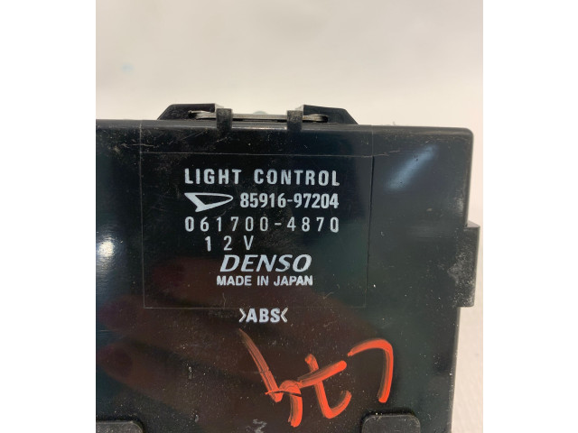 Блок управления 8591697204, 0617004870 Daihatsu Sirion