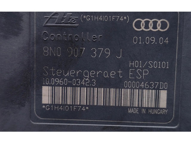 Блок АБС 8N0614517H, 10.0206-0035.4   Audi  TT Mk1  1999 - 2006 года