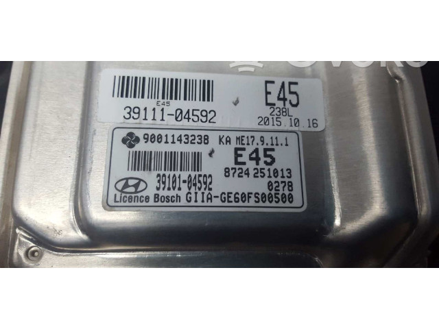 Řídící jednotka 3910104592, 90011443238 Hyundai i10 2015