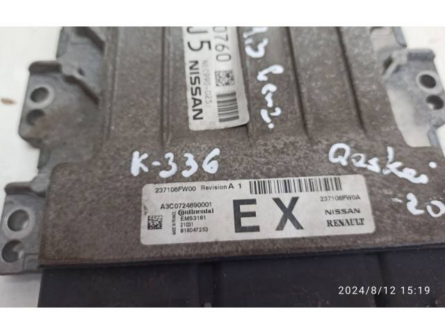 Řídící jednotka 237108FW00, A3C0724890001 Nissan Qashqai 2019
