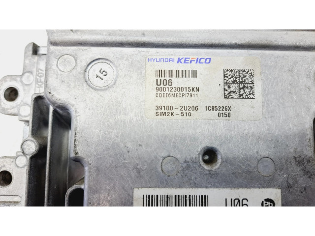 Блок управления двигателя 391002U206, 391012U206   KIA Ceed