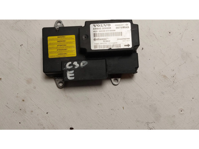 Блок подушек безопасности 30724045, 00402957A5 Volvo C30
