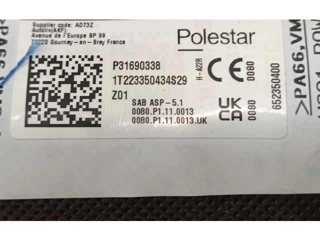 Подушка безопасности в сиденье 31690338   Polestar 2