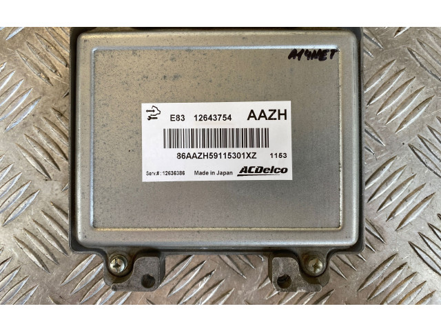 Блок управления двигателя 12643754, 12636386   Opel Meriva B