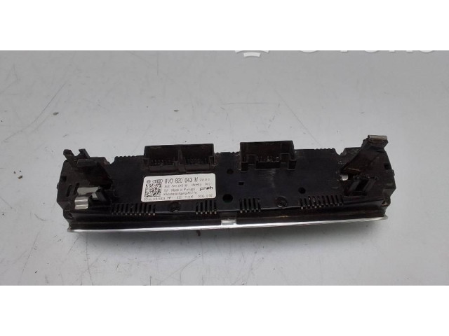 Блок управления климат-контролем 8v0820043m   Audi A3 S3 8V