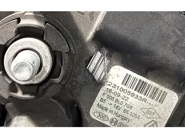 Генератор 231005933R, P3-A4-29-3   Dacia Logan II      