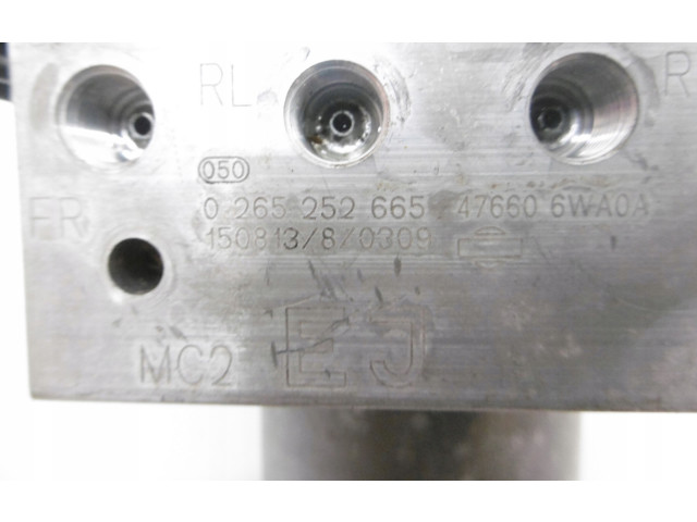 Блок АБС 0265952234 Infiniti QX50 (J50) 2013-2017 года